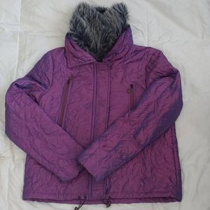 Purple coat